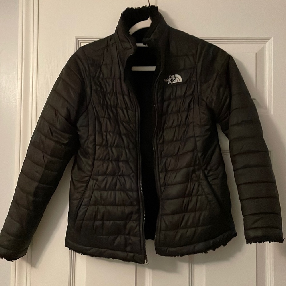Reversible Black Northface Jacket